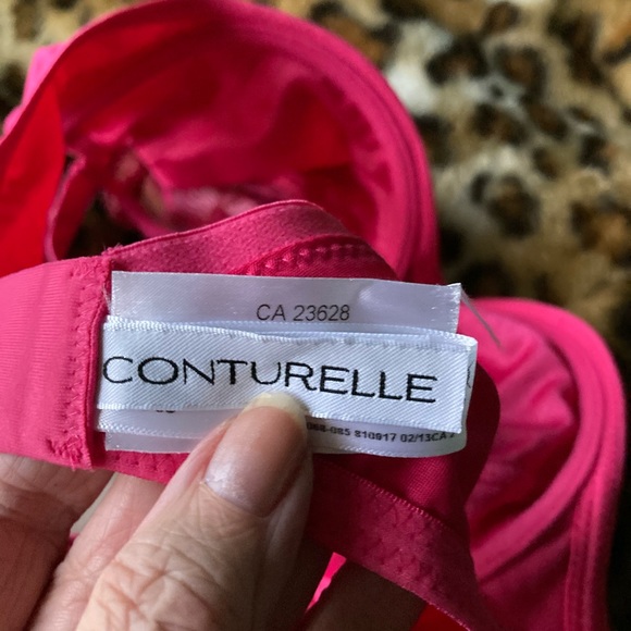 Conturelle Felina Pink Lace Underwire Full Support Bra Size 38B. Brand new! - Picture 4 of 5